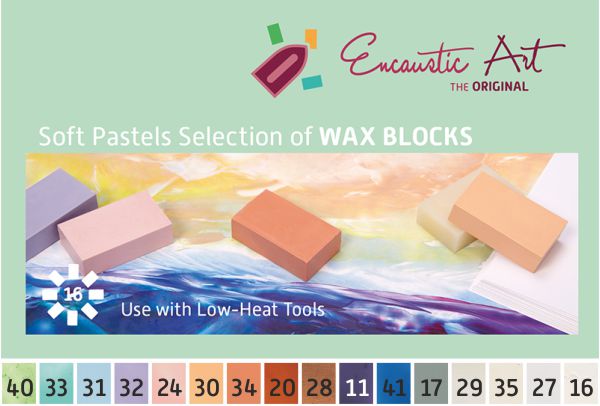 Encaustic Wax - Soft Pastel