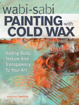 BOOK - Wabi Sabi Painting with Cold Wax 