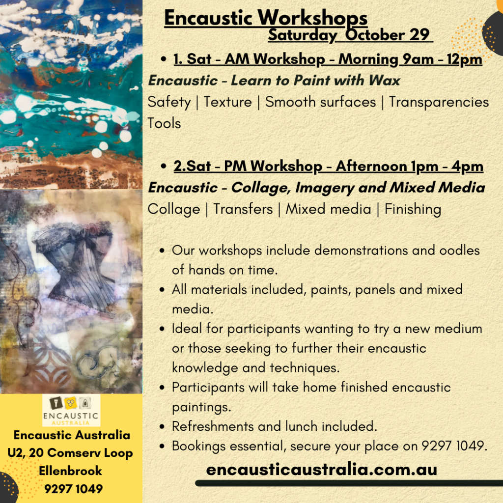 Encaustic Art Supplies Australia Wax Art specialists