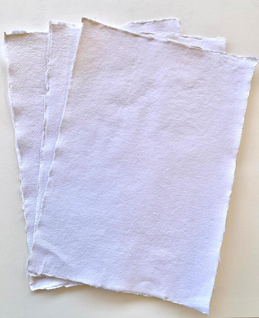 Handmade 100% Cotton Paper A4