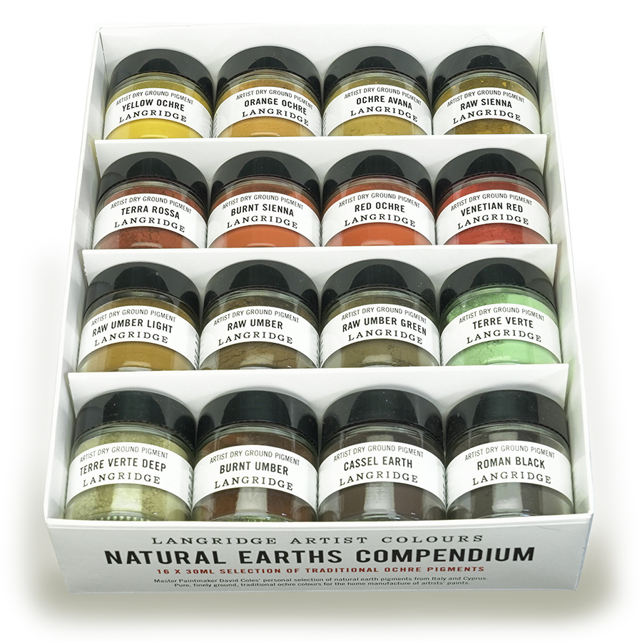 Pigment Earth Pigment Compendium - 16 Jars